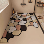 Vannik&auml;igu libisemisvastane matt saab l&otilde;igata Siidr&otilde;ngas tualettp&otilde;randamatt &Otilde;&otilde;nes v&auml;lja kukkumisvastane &auml;ravoolumatt Saab p&uuml;hkida &uuml;le kogu p&otilde;randa 50x120cm