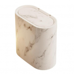 Moodne pr&uuml;gikast suure mahutavusega marmorimustriga pr&uuml;gikast mitmeotstarbeline kasutamine vannituba kitsas v&auml;ike kaanega pr&uuml;gikast valge