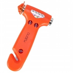 Spetsiaalne auto ohutushaamer alamauto elup&auml;&auml;stehaamer auto evakuatsioonivasar akende purustamise vasara tootja oranž