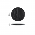 Loov Ebakorrap&auml;rane Tekstuur Keraamiline Lame Taldrik Restoran Pasta Magustoidutaldrik Sashimi Taldrik Molekulaark&ouml;&ouml;gi Erip&auml;ra Lauan&otilde;ud