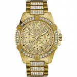 Guess W0799G2 Frontier Quartz kullast sihverplaadiga meeste k&auml;ekell 48 kuld
