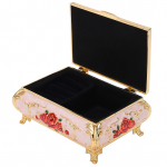 Vintage Ehtekarp Vintage Roosid Reljeefne Disain Tsinkisulam Pehme Samet Erksad V&auml;rvid Turvaline L&auml;ikiv