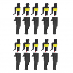 10 Komplekti 1 Viigiga Veekindel Elektripistik Auto Juhtme Pistik Pistik Klemmpesa