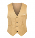 Meeste 3D-graafiline Slim Fit vabaajavest