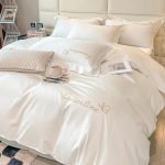 Luksuslik S&uuml;gis/Talv 4-osaline Voodipesukomplekt - Puuvillased Linad ja Tekikotid 1.2m flat three-piece (150*200cm)