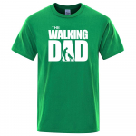 Naljakas T-s&auml;rk Meestele The Walking Dad Prindiga T-s&auml;rk Puuvillane R&otilde;ivas L&otilde;dvalt &Uuml;lem&otilde;&otilde;duline T-s&auml;rk Isadep&auml;eva Kingitus T-s&auml;rgid Meeste S