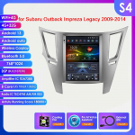 Ossuret 9.7 Android 13 Traadita Carplay Subaru Outback Impreza Legacy 2009-2014 jaoks GPS-i Stereo Autoraadio Intelligente Multimeediapleier 4G BT 2 Din S4 8Core 4G 32G AI