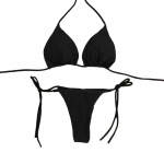 1 komplekt Ujumistrikoo &Uuml;hev&auml;rviline Ujumisr&otilde;ivad Eraldi Kolmepunktiline Komplekt Seksikas Bikiini Euroopa Stiil Siduv S