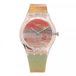 SWatch So28z700 SWatch X Tate Gallery Turner S Scarlet SunSet Avalik uretankell SO28Z700