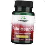 Pol&uuml;kosanool kapslites, Policosanol 20, Swanson 60 kapslit (72280037) 60caps