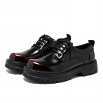Mees Jaapan Harajuku Korea Kontorimood &Auml;ri Pulmad Nahast King Meeste Platvorm Streetwear L&auml;ikiv Vintage Vabaaja Cargokingad 44 must