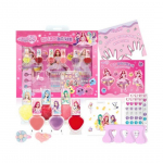 Little Bling Secret Jouju T&auml;hejumalanna Mini K&uuml;&uuml;nelakk Manik&uuml;&uuml;r M&auml;ng + K&uuml;&uuml;nte V&auml;rvimise M&auml;ng + Pabernukk M&auml;ngukomplekt, 6 Mini K&uuml;&uuml;nelakki + ...