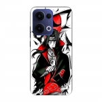 Coque de t&eacute;l&eacute;phone - Maniacase - Oppo Reno 13 5G - Silicone - Souple - Demon Slayer Itachi Uchiha