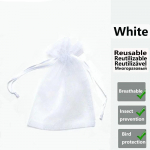 Puuviljakaitsekott Taimekasvukott K&ouml;&ouml;givilja- ja puuviljade putukakindel kott Maasika- ja viinamarjade linnukindlad kotid 15x20cm (100 Pcs) valge