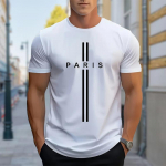 Uus Suvine Meeste Mood T-s&auml;rk Isikup&auml;rane Lihtne Tr&uuml;kiga Meeste T-s&auml;rk Top XS sinine