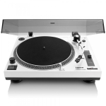 Lenco L-3810WH - otseajamiga ja eelv&otilde;imendiga grammofon, Lenco valge