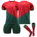 22/23 Portugal Home Jerseys Laste jalgpalli treeningkost&uuml;&uuml;mi komplekt 16