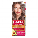 Florex Super permanent hair dye cream - Give your hair deep nourishment, Makes your hair soft and silky-shiny. Ash Blonde 3.3