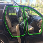 3M EPDM-kummist tihend Auto uksetihendid Tuuleliist Kere k&uuml;lge kinnitatav Esimene vasak v&otilde;i parem