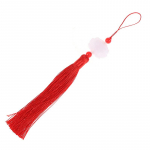 Hiina retro-valge nefriit-lootosetutt, isetehtud sulamist k&auml;sit&ouml;&ouml;tuttide tarvikud punane