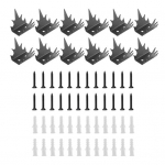 12 tk Aiapikad kruvidega ronimisvastased vargad sissetungija loomade peletaja