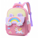 3 kuni 6 aastat vana Lasteaia koolikott Vikerkaare multikas seljakott Laste seljakott tumeroosa v&auml;rv