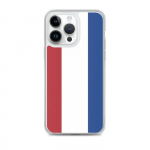Coque iPhone &ndash; Drapeau Pays-Bas &ndash; iPhone 14 Pro Max &ndash; Souple &ndash; Mitmev&auml;rviline &ndash; TPU l&auml;bipaistev