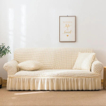 1/2/3/4 lendav iste seersucker elutoa diivanikate elastne diivani kate elastne tahke paksusega elastne diivanikate 1 Seat 90-140 cm