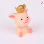 Fortune Pig miniatuurne kujuke haldjaaia nukumaja sisekujundus mikromaastik A