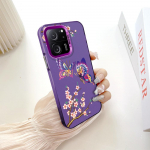 V&auml;rvitud Mustriline V&auml;rviline H&otilde;bedane Kahepoolne K&otilde;va Kest P&otilde;rutuskindel Kukkumisvastane Telefoni&uuml;mbris Xiaomi Redmi Poco jaoks Redmi K40S