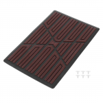 X AUTOHAUX P&otilde;randamatid Pedalipuhkekoht Jalatugi Auto Veoauto P&otilde;randamatid Universaalsed 22,6x15x1 cm 1tk Burgundia 1pcs