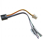 KNA-300EX &uuml;hilduv roolirongi kaugjuhtimispuldi juhtmestik originaalpistikutega Kenwoodi navigatsiooniseadmele ETC module included