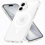Coque pour iPhone 17 - Silicone Transparent avec Cercle magn&eacute;tique int&eacute;gr&eacute; Phonillico&reg;