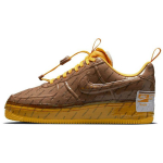 Nike Air Force 1 Low Eksperimentaalne Pakiteenus Unisex Tossud Pruun Archaeo-Brown University-Gold CZ1528-200 42.5