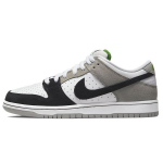 Nike Dunk Low SB Chlorophyll Unisex tossud Hall Keskmine hall Valge BQ6817-011 37.5
