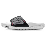 Under Armour FT Sway Slide Valge Must Meeste Tossud 3025047-100 40