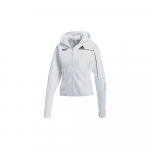 Adidas X James Bond &Uuml;hiselt Br&auml;nditud T&auml;htlogo Prindiga Spordihoodie Jakk Naiste Jakk Valge GN6814 2XL