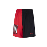 Nike Dry-Fit As&uuml;mmeetrilise triibuga kootud l&uuml;hikesed p&uuml;ksid Meeste Alaosad Punane DH7165-657 XL