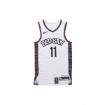 Nike NBA Kyrie Irving Ei. 11 Brooklyn Nets City Edition Meeste Top Valge AV4559-102 M