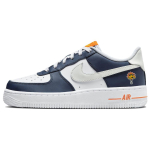 Nike Air Force 1 Low GS UV-reaktiivsed laste tossud Sinine Midnight-Navy Valge FN7239-410 35.5 white