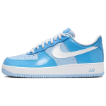 Nike Air Force 1 07 LV8 Psychic Blue Lakknahast Meeste Tennised University-Blue Valge HV9405-400 40.5 gray
