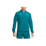 Nike Dri-FIT Rafa Logotr&uuml;kiga V&auml;lis-Vabaaja Spordi T&otilde;mblukuga Jakk Meeste Jakk Kristallikoobalt-Sinine DV2885-381 S