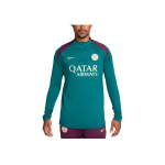 Nike Paris Saint-Germain Strike T&auml;hetr&uuml;kiga Pusa Pikkade Varrukatega Jalgpallis&auml;rk Meeste pealisr&otilde;ivad Maapruun FN9841-382 XXL