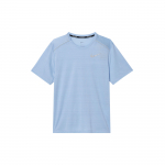 Nike Miler Logo Tr&uuml;kiga Pullover Kiiresti Kuivav Jooksuks Helkuriga Hingav &Uuml;mmarguse Kaelusega L&uuml;hikeste Varrukatega T-s&auml;rk Meeste T-s&auml;rgid Kobalt-Sinine AJ7566-479 S