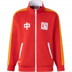Adidas Originals CN 08 Treeningjakk V&auml;rviplokk Triibuline Prindi Lai Mugav Mood Seisukrae T&otilde;mblukk Pikk Varrukas Retro Jakk Unisex Jakk KA5256 2XS