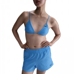 Nike Swim Swoosh Link Mugavad Stiilsed Sobivad Mitmek&uuml;lgsed Keskmise V&ouml;&ouml;kohaga Rannap&uuml;ksid Naiste p&uuml;ksid Sinine HV7139-412 S