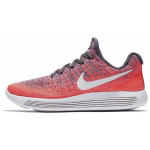 Nike LunarEpic Low Flyknit 2 Tume rosin Naiste tossud Punane Valge-Lilla-Maa 863780-500 35.5
