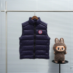 Meeste l&auml;ikiv hanesulgedega p&uuml;stkraega vest - soe, paks, varrukateta &uuml;ler&otilde;ivas s&uuml;giseks/talveks. S (100-120 cm)