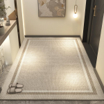 Sissek&auml;igumatt Esik Mustust H&uuml;lgav Kulumiskindel Libisemisvastane Jalamatt 120 * 160cm