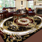 Retro Luksuslikud Pehmed Vaibad Elutuppa Euroopa Dekoratsioon Diivani Ala Libisemiskindlad P&otilde;randamatid Magamistuba Imeilus Vaip Kohandatav 120*160cm